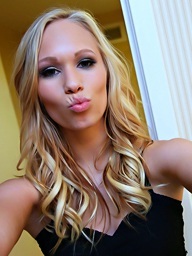 Smokin' hot golden-haired teeny honey Dakota James..