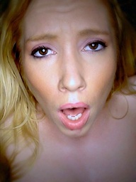 Blonde, horny, freaky Nicki Blue was so sultry she..